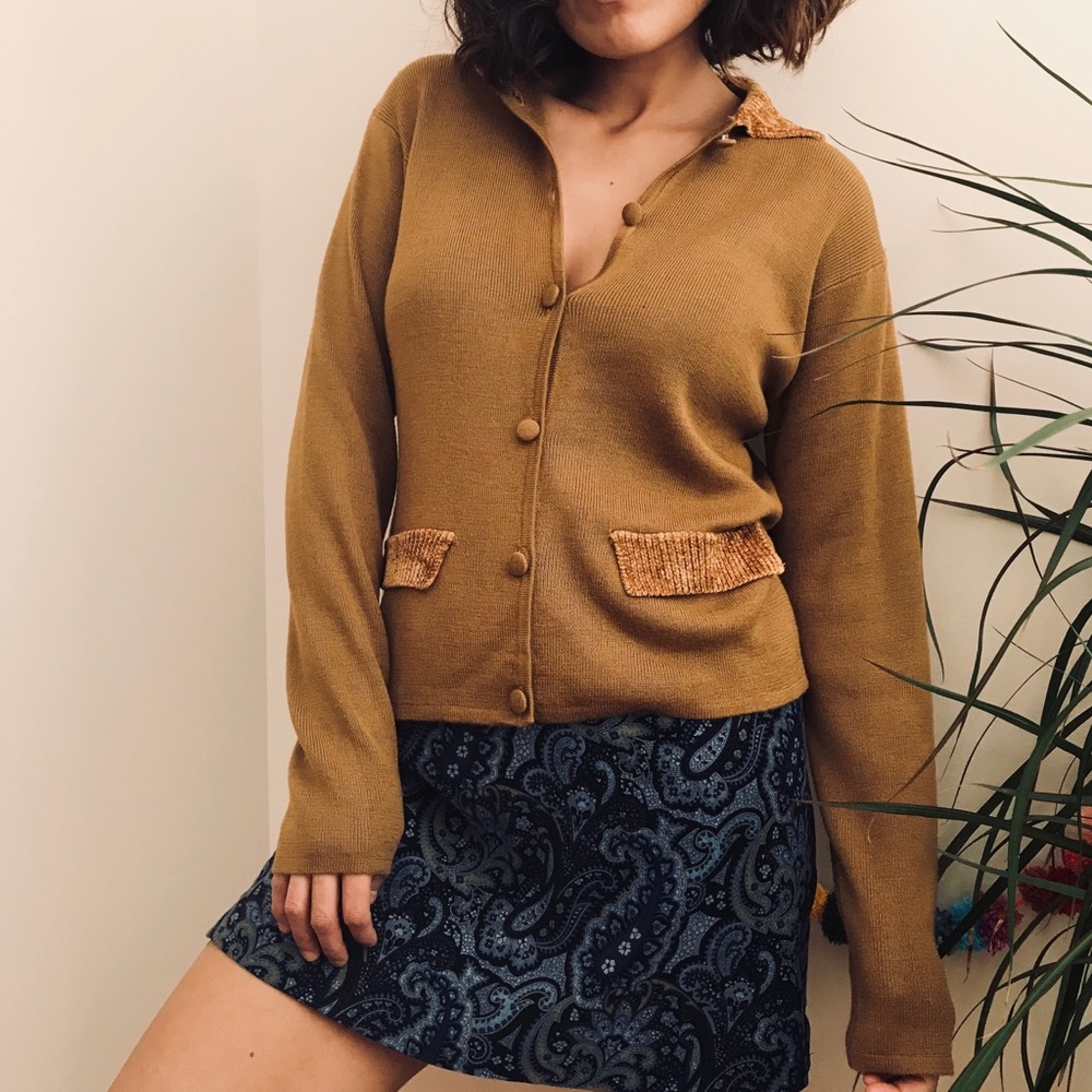 Amazing Vintage Brown Sweater
